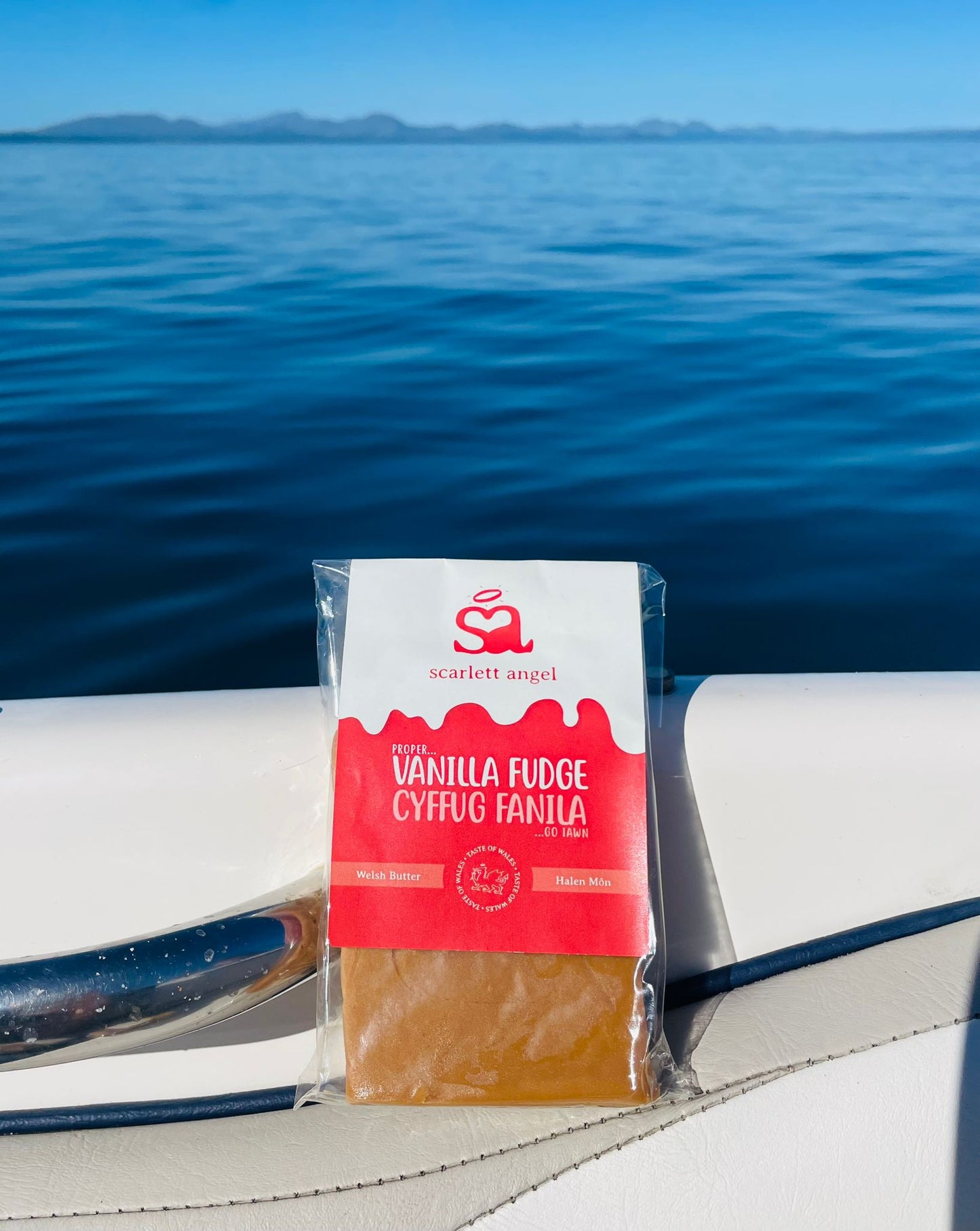 Welsh Vanilla Fudge Slab 100g