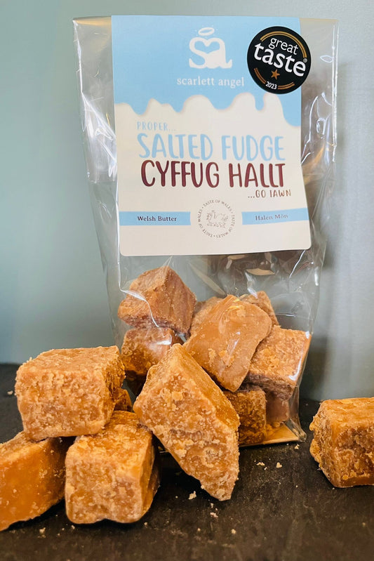 Welsh Salted Fudge 100g