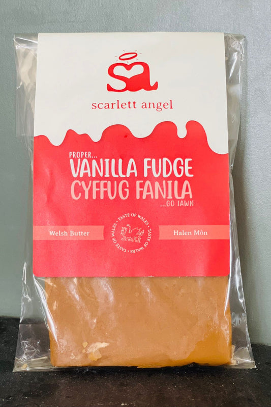 Welsh Vanilla Fudge Slab 100g
