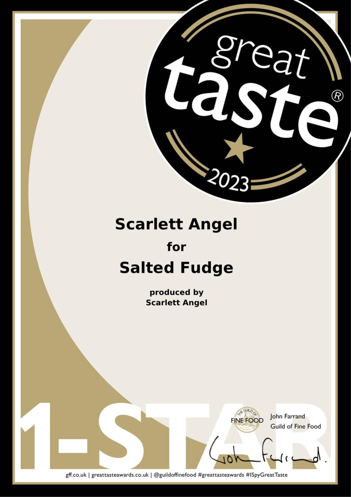 Welsh Salted Fudge 100g
